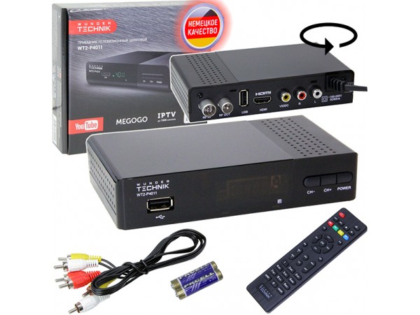 Wunder Technik WT2-P4011 ресивер эфирный DVB-T2+С