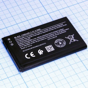 BL-4UL аккумулятор для Nokia 1200mAh