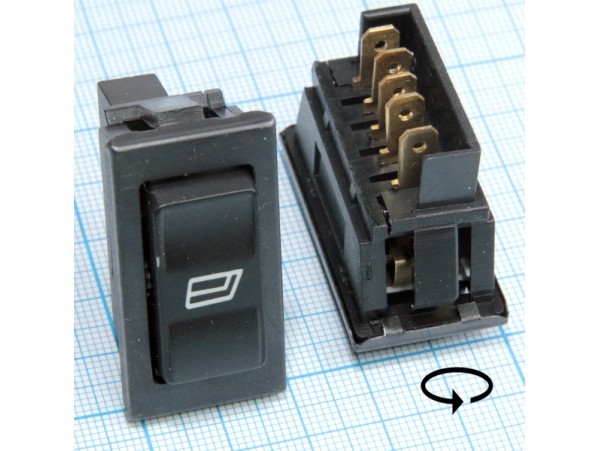 ASW-02 12V/20A (on)-off-(on) переключатель