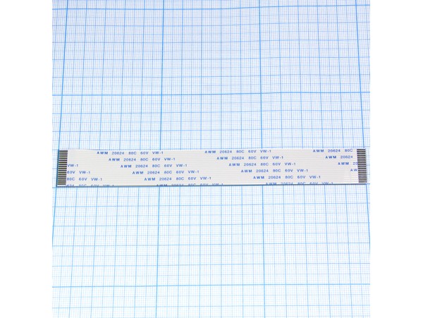 Шлейф 18pin 150x19 TRAIN, шаг 1мм, прямой