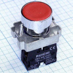 3SA8-BA42 240V/3A кнопка on-(off) красная