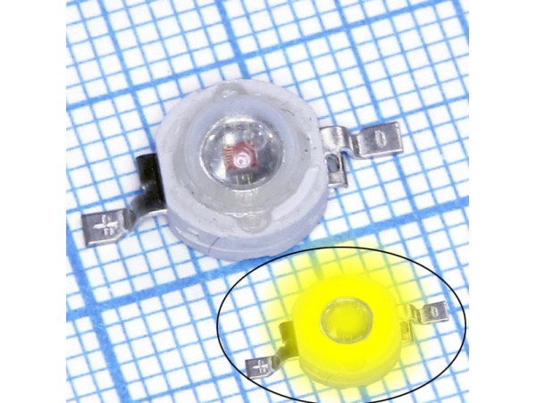 LED 3W 2,2V/700mA LXHL-YWE 60Lm желтый