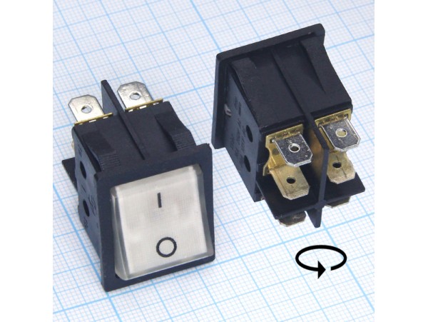 KCD2-202N30A 250V/15A on-off переключатель