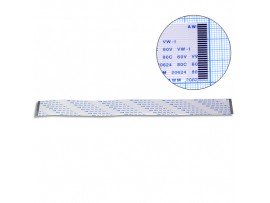 Шлейф 26pin 300х27, шаг 1,0 мм, прямой