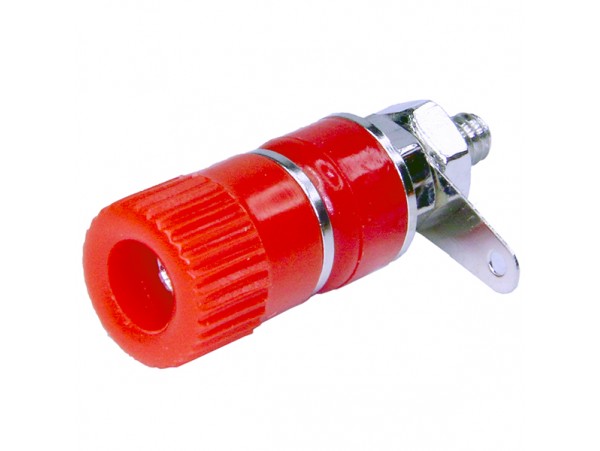 BP-117F RED гнездо на блок красное Тайвань