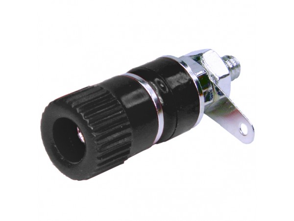 BP-117F BLACK гнездо на блок черное Тайвань