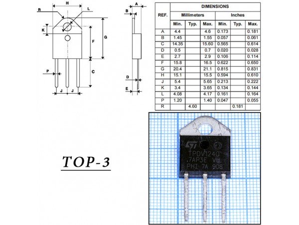 TPDV1240 тиристор