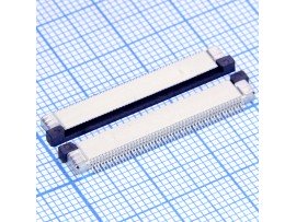 FPC 0,5-50-03 розетка 50 к. под шлейф, шаг 0,5мм, SMD