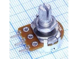 Резистор 500к под гайку d=16 RV16AF-20-15K-C500K-3 L=15