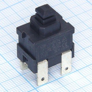 FA7-6C 250V/6A 2off-on кнопка для пылесоса 4 контакта