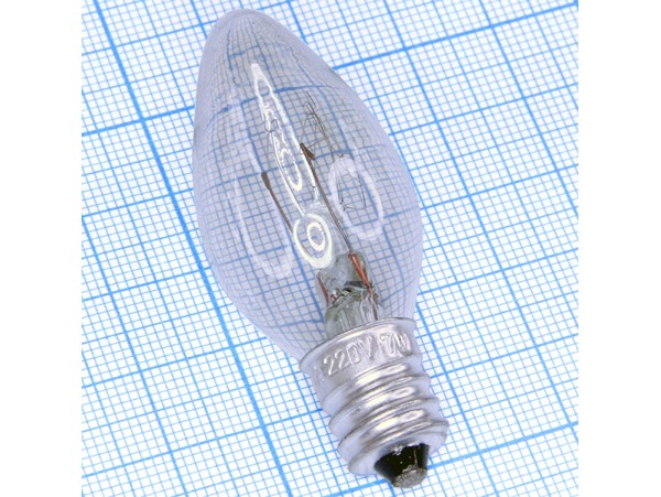 Лампа 220V 7W E12