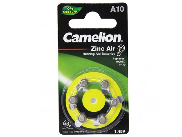 Элемент питания ZA10 Camelion (6шт)