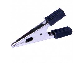 Зажим Крокодил  черный 52мм 5А