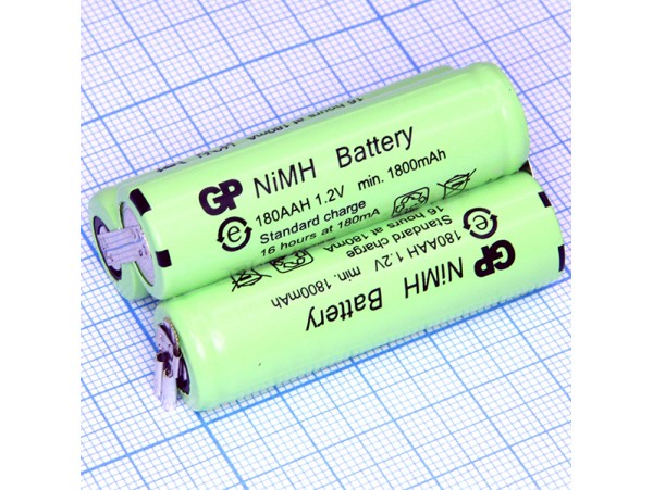 Акк. 3,6V/1800 mAh секция 3хAA NiMh