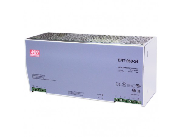 БП 24V40A на DIN рейку DRT-960-24