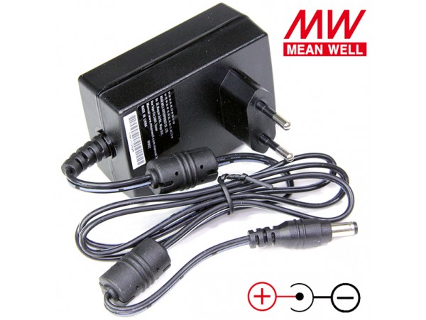 БП 24V1,5A 2,1х5,5мм(+) GST36E24-P1J Блок питания MW