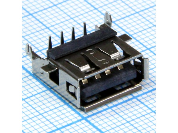 USBA-SA4 розетка на плату
