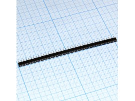 PLSF-40 2,54 розетка 40к. на плату