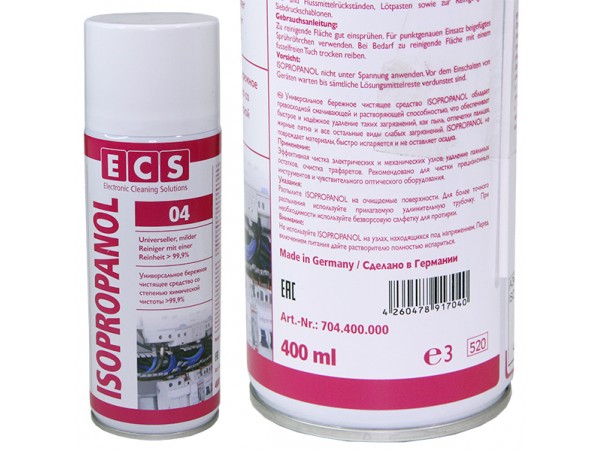 АЭРОЗОЛЬ ISOPROPANOL 400 ml ECS