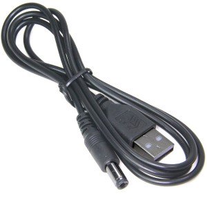Шнур питания USB шт - DC шт 2,1/5,5 0,9м