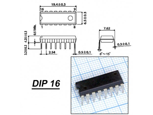 ULN2001A DIP16