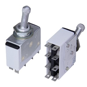 Тумблер ТВ1-2 5А/220V металл. рычаг
