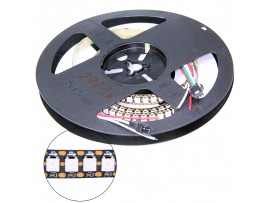 Лента SPI 5V 18W/m 144 led/m 5050 RGB WS2812B IP20