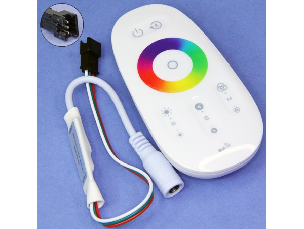 SPI RGB контроллер RF с сенсорным пультом