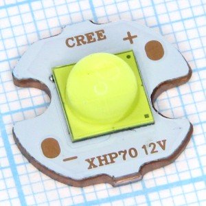LED CREE 12V/20W White 6500K, 20mm