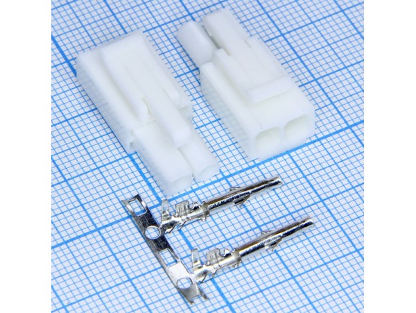 MFC-1x2F розетка 2к. на кабель шаг 4,5мм MFC-1x2F розетка 2к. на кабель шаг 4,5мм