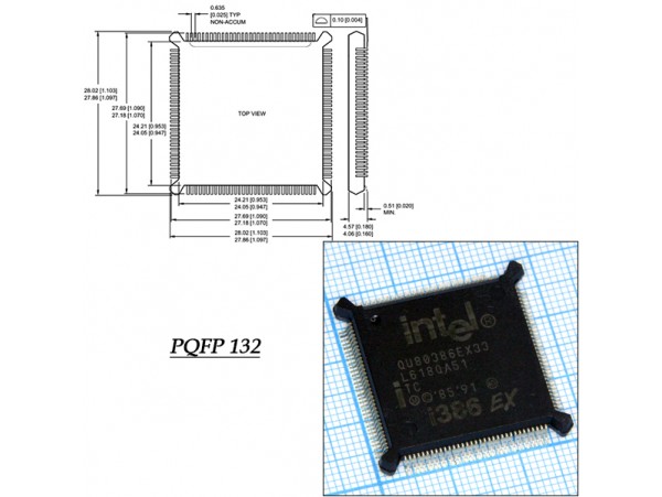KU80386EX33 i386EX Intel