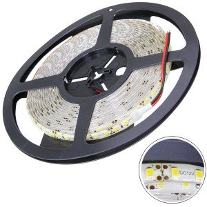 Лента белаяWW 12V 9,6W/m 120 led/m 2835SMD светодиодная