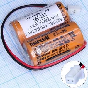 2CR17335A батарея 6V Lithium MR-BAT-6V1