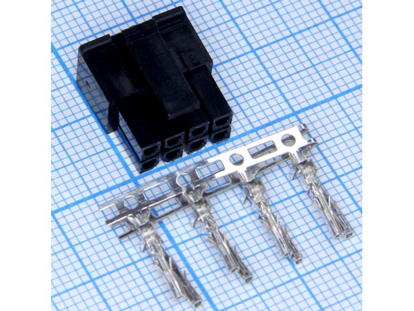 MF3-2x04F розетка на кабель Micro-Fit