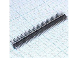 PLT-3х40R 3х-р. 2,54 на плату вилка угловая