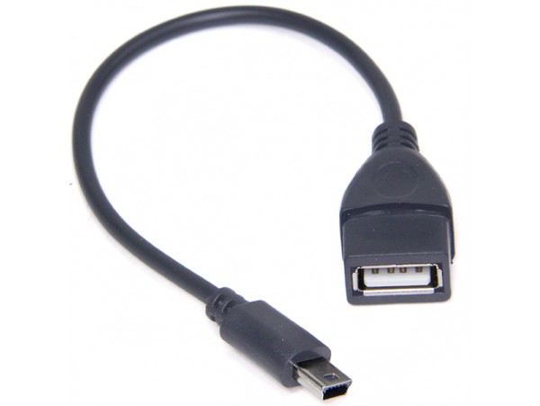 Шнур USB=mini USB 0.15м