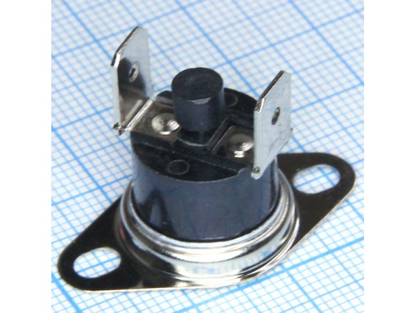 KSD-301T-120С 250V16A Термостат NC с кнопкой