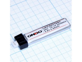 Аккумулятор ONBO LiHV 250mah 1S 25C