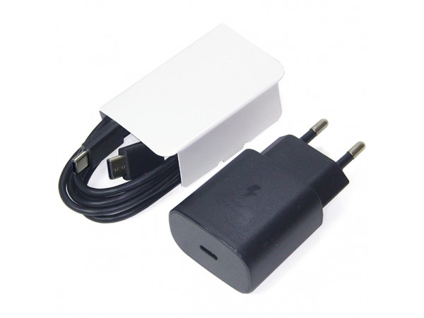 SAM СЗУ Galaxy Note10 25W+Type-C to Type-Cшнур EP-TA800
