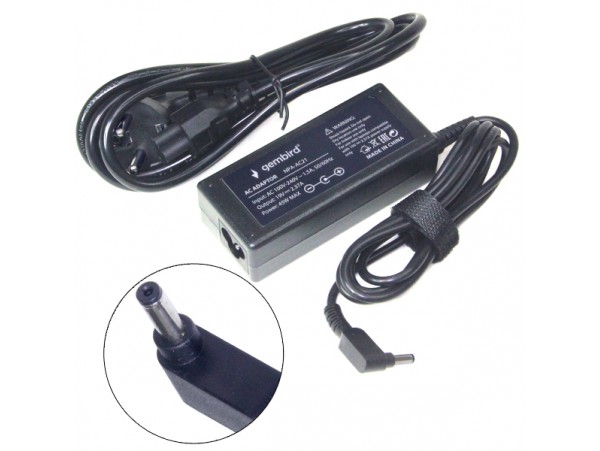 БП ноутбука 19V2.37A, 45W, 4.0х1.35