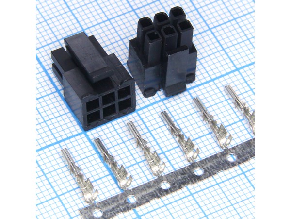 MF3-2х03F розетка на кабель Micro-Fit
