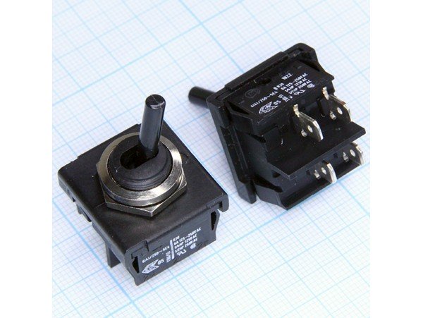 Тумблер 1822.1101 ON-OFF 6A/250VAC