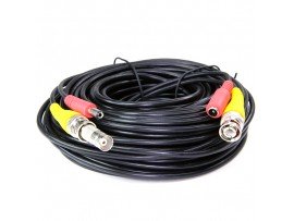 Шнур шт BNC+ гн DC 2,1/5,5, видеонаблюдения 18 м.