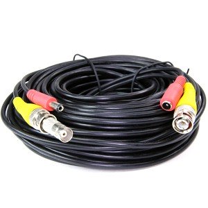 Шнур шт BNC+ гн DC 2,1/5,5, видеонаблюдения 20 м.