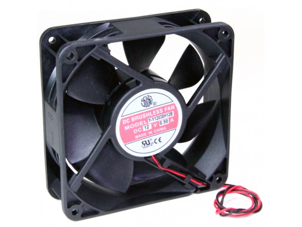 Вентилятор 12V0,5А 120х120х38 Y-Y12038H12B