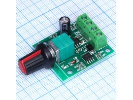 Регулятор оборотов двигателей DC 1,8-12V/2A EM-715 ШИМ