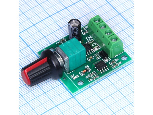 Регулятор оборотов двигателей DC 1,8-12V/2A EM-715 ШИМ