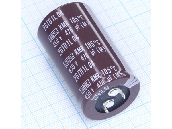 Конд.470/450V 3050 +105°C Chemi-Con