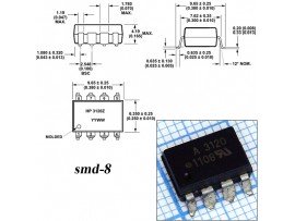 HCPL3120 (A3120) SMDIP-8
