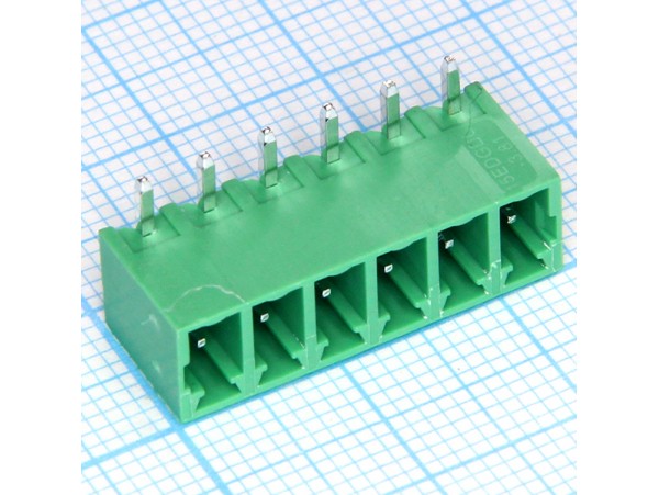 15EDGRC-3.81-06P-14-00A(H) клеммник 6к шаг 3,81мм